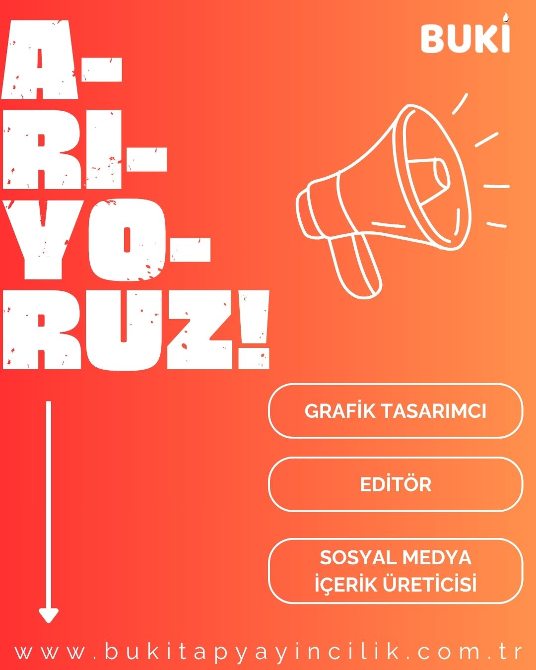 Bu Kitap Yayıncılık Grafik Tasarımcı, Editör, Sosyal Medya İçerik Üreticisi Başvurusu
